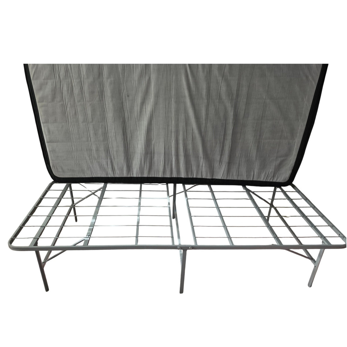 Like New Basic Metal Twin Size Bed Frame -Mattress Included