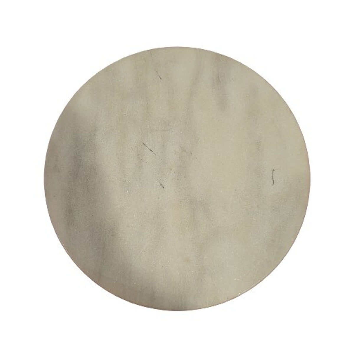 Vintage Chinese Hand-Painted Marble Disk | 8" | Children Playing in Garden | Asian Art Collectible