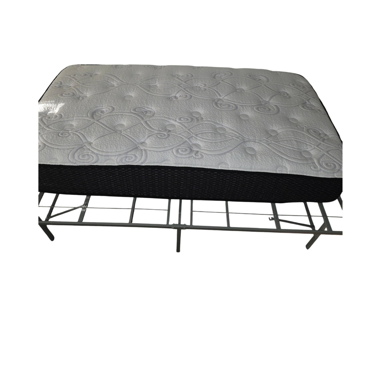 Like New Basic Metal Twin Size Bed Frame -Mattress Included