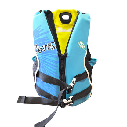 Stearns Women's Teal & Yellow Size Medium Life Vest