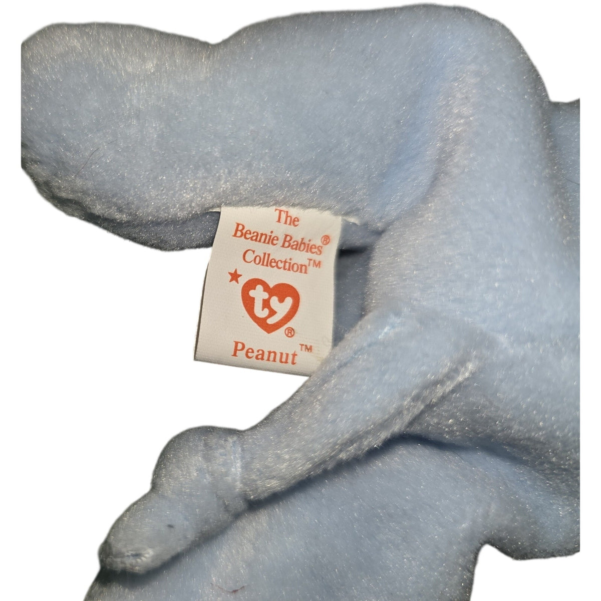 Ty Beanie Babies Peanut the Elephant | Light Blue #4062 | 1995 Original | Rare Retired Collectible