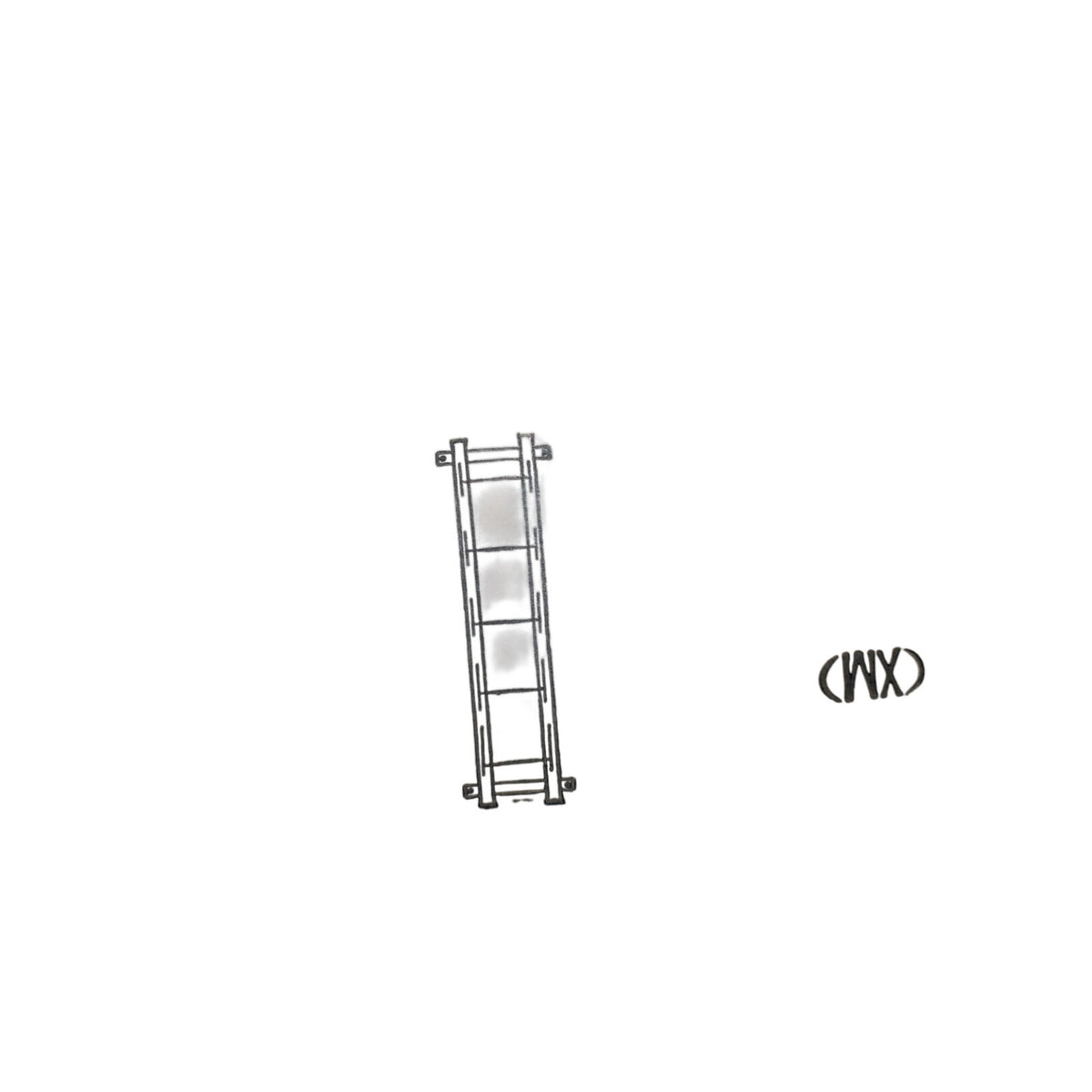 Ancona Wall-Mounted Dark Iron Wine Rack