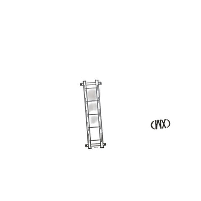 Ancona Wall-Mounted Dark Iron Wine Rack