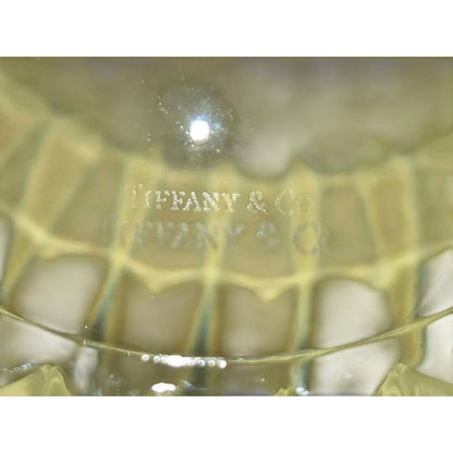 Vintage Tiffany & Co. Heart Rim Crystal Bowl | 8.5" Diameter