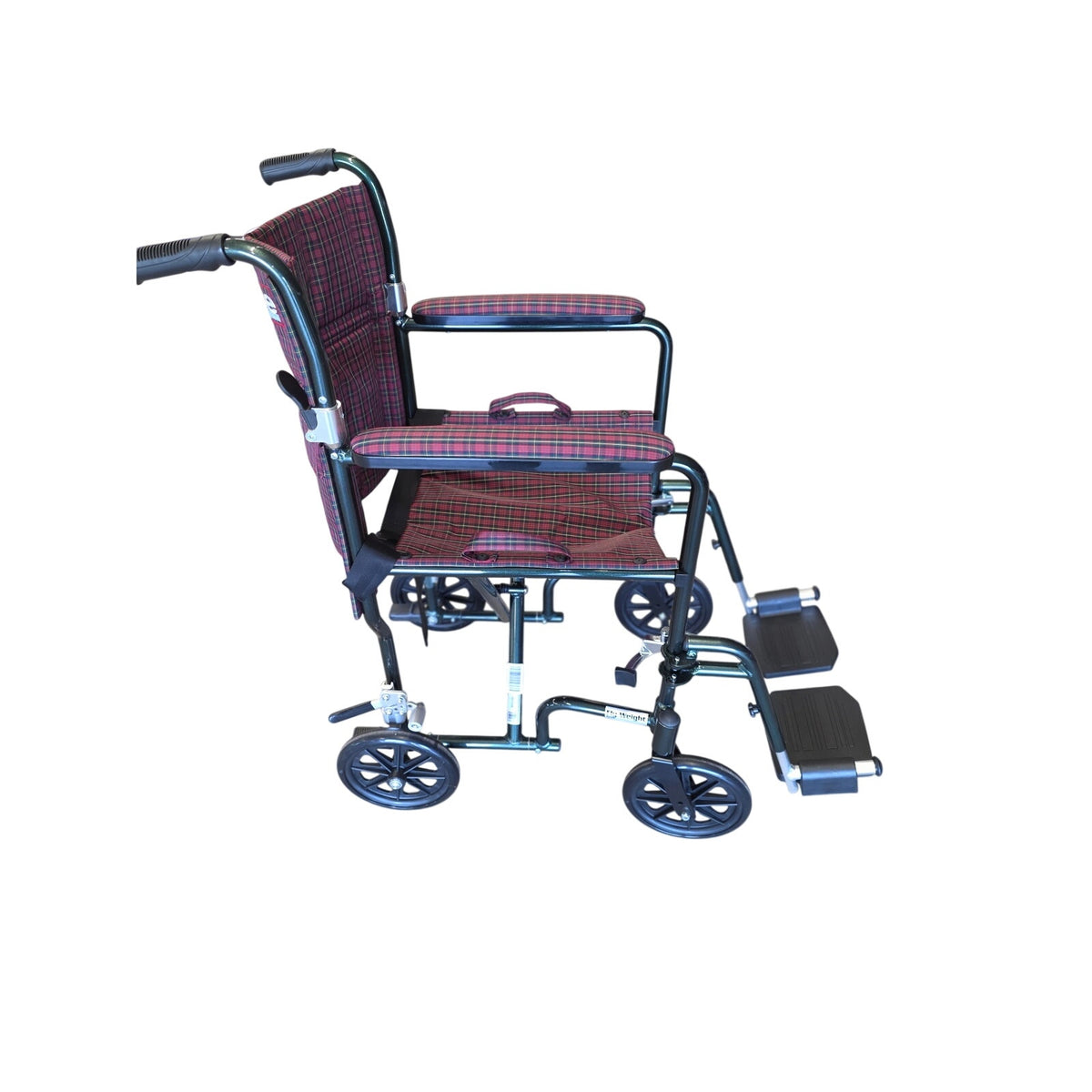 Drive Medical Design & Mfg Plaid Fly Weight Wheelchair