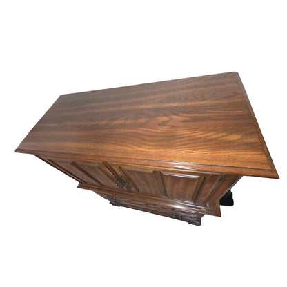 Vintage Sumtar Gentleman's Chest | 6-Drawer Solid Wood | 34" x 67.75" | Bedroom Storage