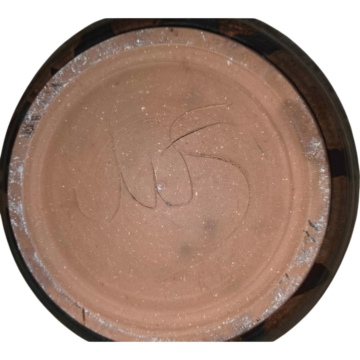 Multi Color Brown Swirl Pottery Bowl