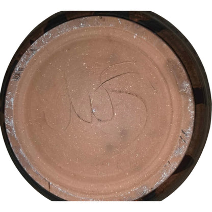 Multi Color Brown Swirl Pottery Bowl