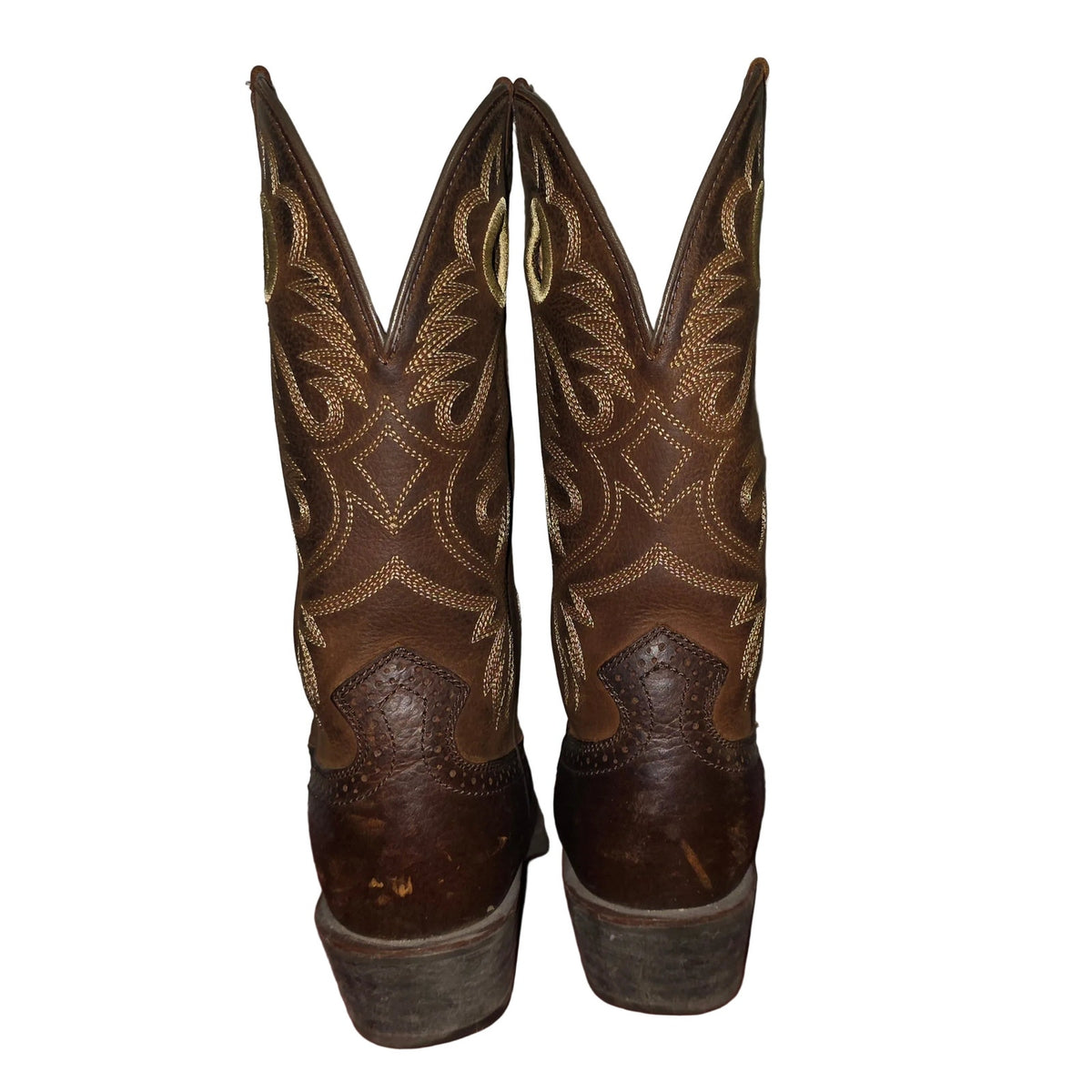 Ariat Heritage Roughstock Men's Leather Western Boots | Size 9.5 | Genuine Leather