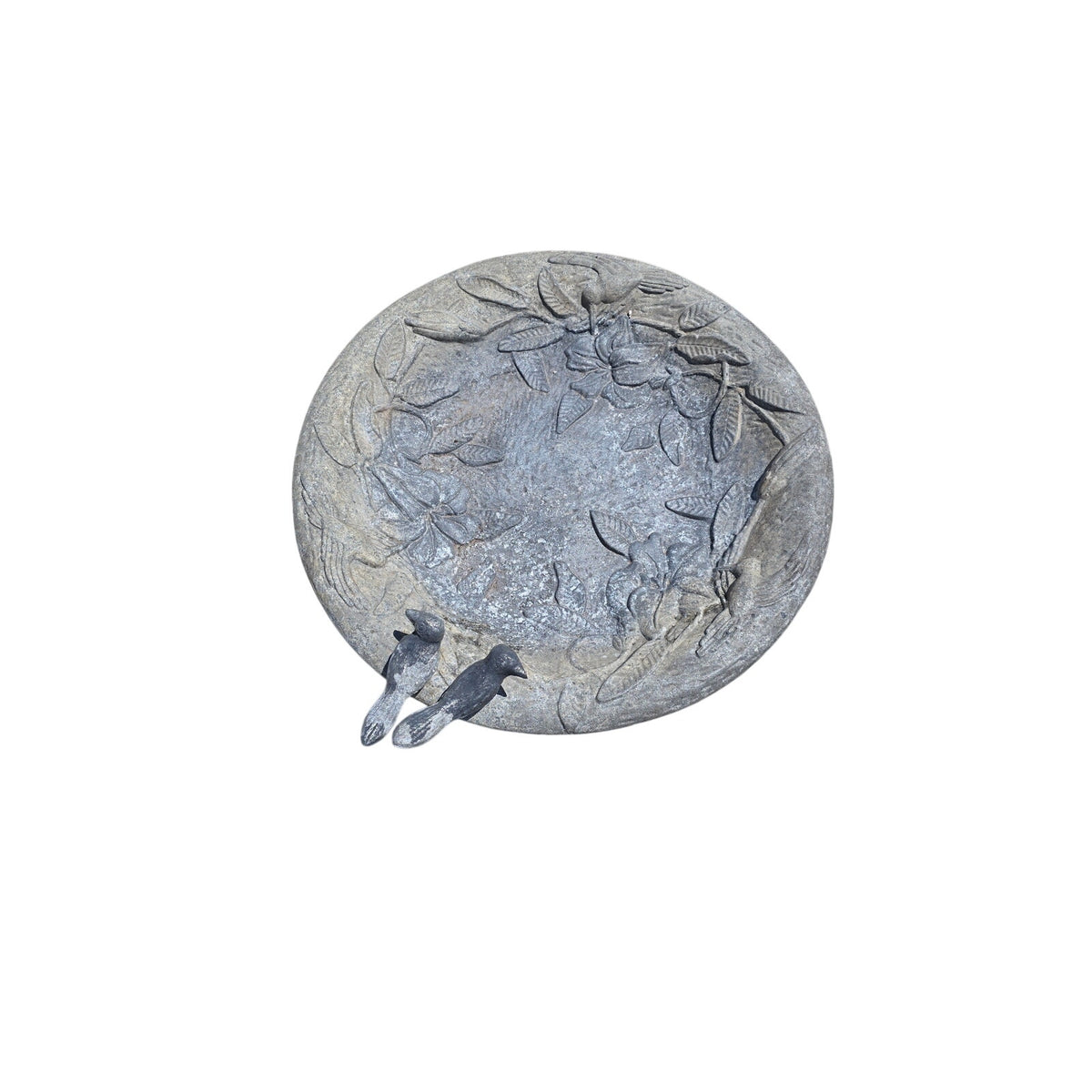 Decorative Metal Bird Bath | Garden & Patio Accent | 17" x 31"
