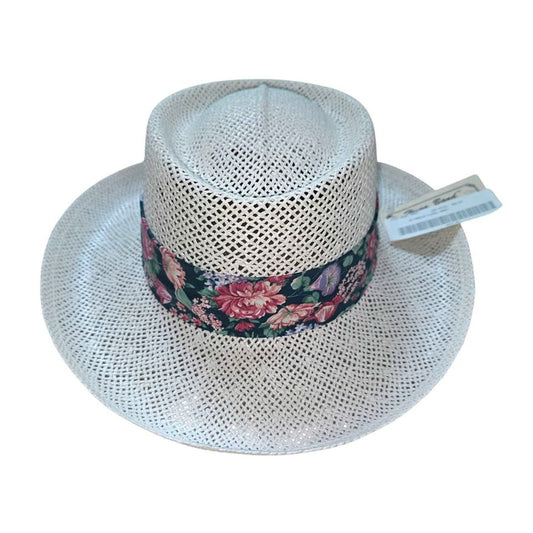 Huga Band Adjustable Ladies Straw Hat | Innovative Headwear | Sun Hat