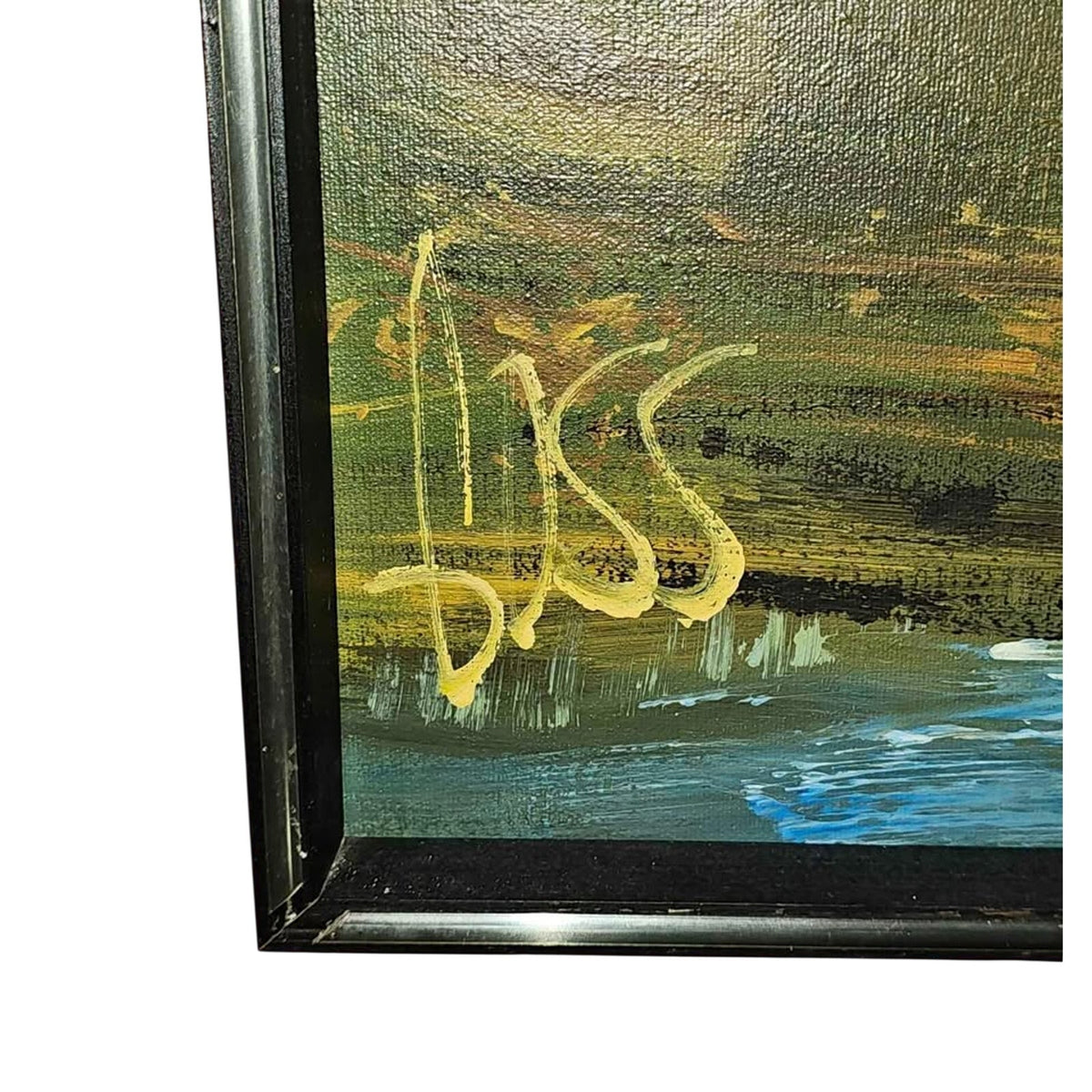 Vintage Bliss Mountainscape Wall Art | Large Format | 60" x 36"