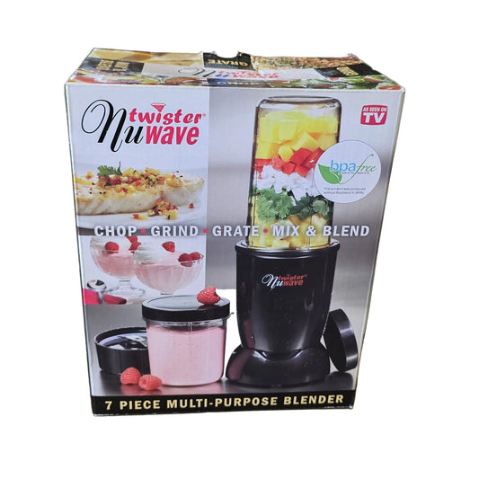 NuWave Twister 7-Piece Multi-Purpose Blender | New In Box | Smoothies, Soups & More