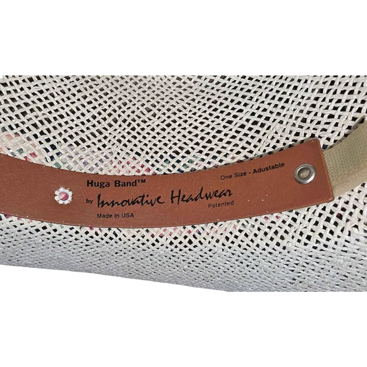 Huga Band Adjustable Ladies Straw Hat | Innovative Headwear | Sun Hat