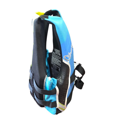 Stearns Women's Teal & Yellow Size Medium Life Vest
