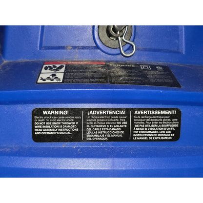 Snow Joe Electric Snow Thrower | 18" Clearing Path | Lightweight & Eco-Friendly