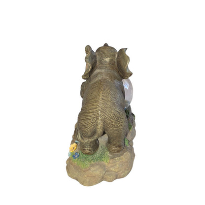 Hamilton Collection "Showered With Love" Snow Globe | Wonders in Water 1998 | Elephant | 6" x 5"