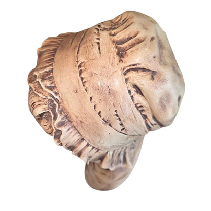 Vintage French Peasant Girl in Bonnet Bust