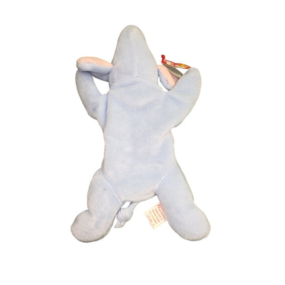 Ty Beanie Babies Peanut the Elephant | Light Blue #4062 | 1995 Original | Rare Retired Collectible