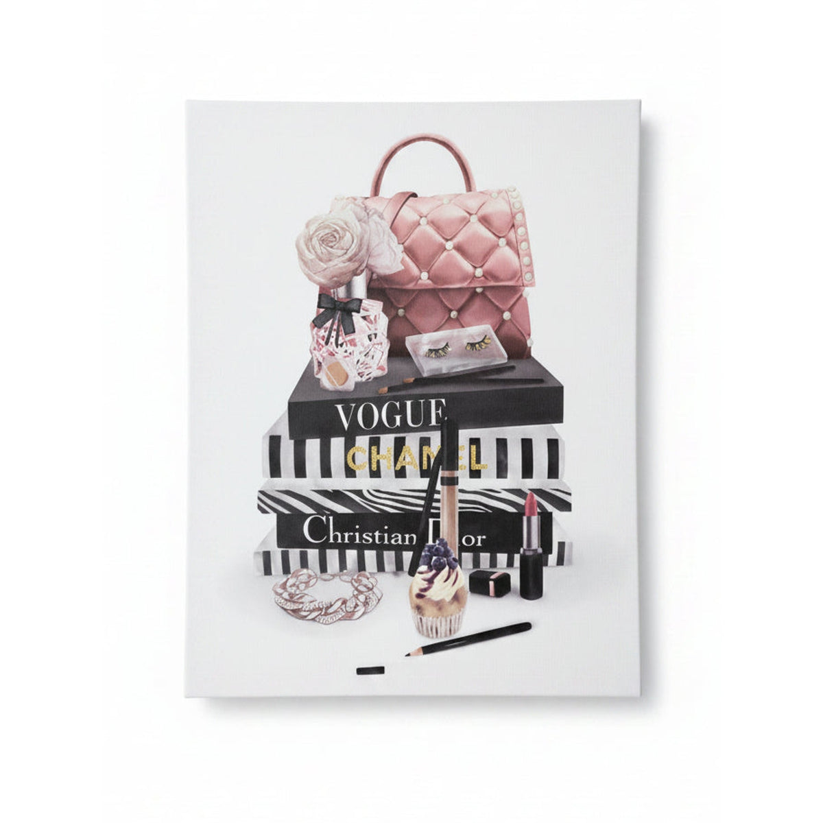 Set of 3 Fashion Illustration Glam Wall Art Prints | Editorial Chic | 12x16" & 11x14"