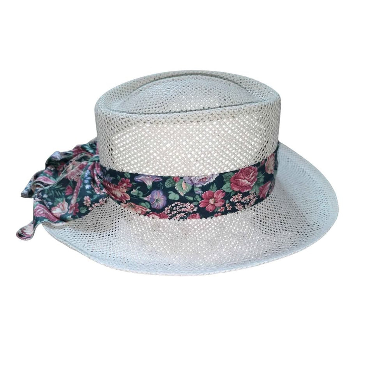 Huga Band Adjustable Ladies Straw Hat | Innovative Headwear | Sun Hat
