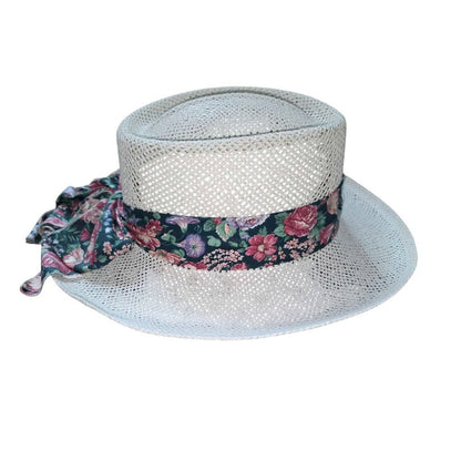 Huga Band Adjustable Ladies Straw Hat | Innovative Headwear | Sun Hat