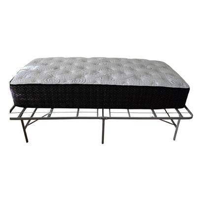 Like New Basic Metal Twin Size Bed Frame -Mattress Included