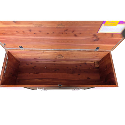 1960s Princess by Lane Upcycled Pink Cedar Chest with Furry Top