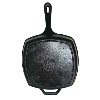 Lodge Cast Iron Square Griddle | Model 8SGP | Stovetop & Oven