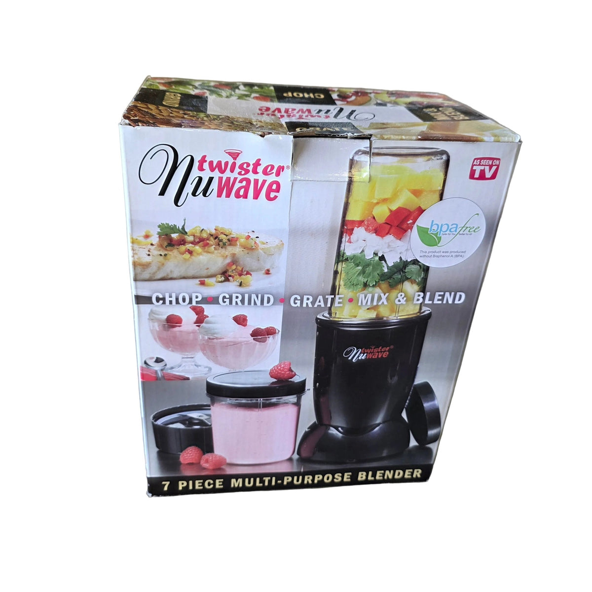 NuWave Twister 7-Piece Multi-Purpose Blender | New In Box | Smoothies, Soups & More