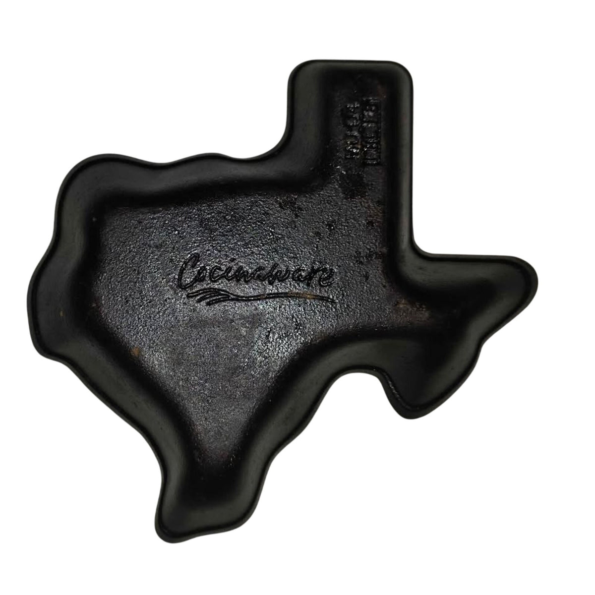 Cocinaware Texas-Shaped Cast Iron Pan | Model T8L18 | 7.5" | Lone Star Skillet