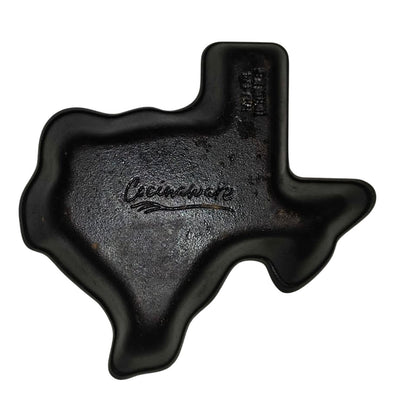 Cocinaware Texas-Shaped Cast Iron Pan | Model T8L18 | 7.5" | Lone Star Skillet
