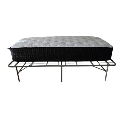 Like New Basic Metal Twin Size Bed Frame -Mattress Included