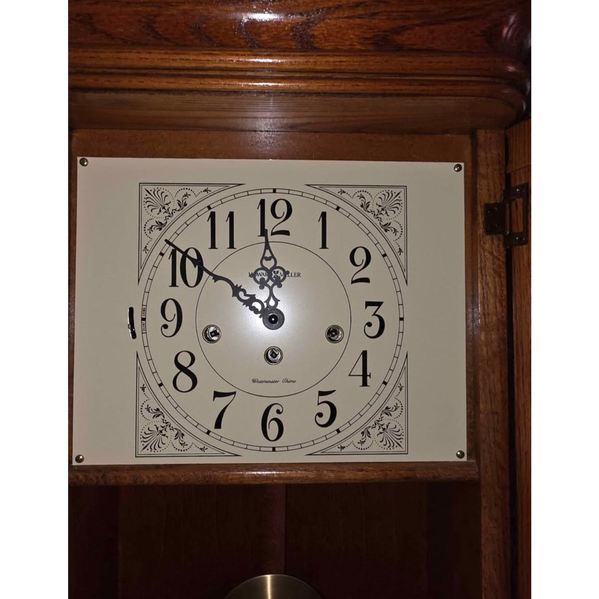 Vintage Howard Miller Mantel & Wall Clock | 14.5" x 24" | Classic Collectible